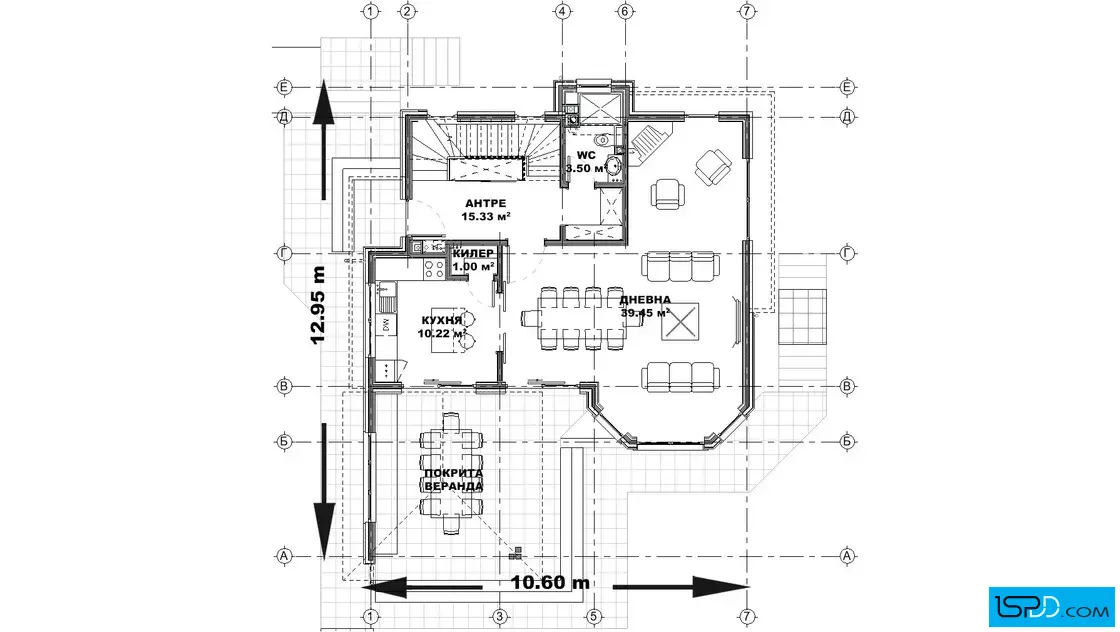 План на първи етаж