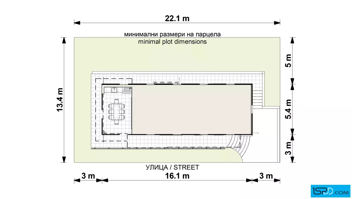 Проект на къща в гр. Благоевград — Жилищно строителство