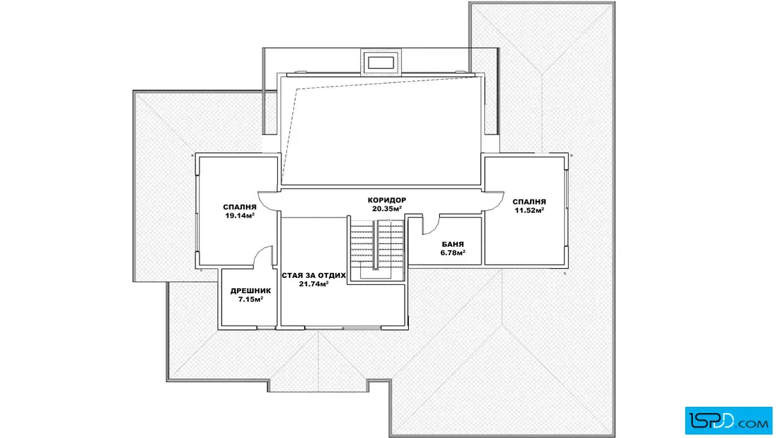 План на втори етаж
