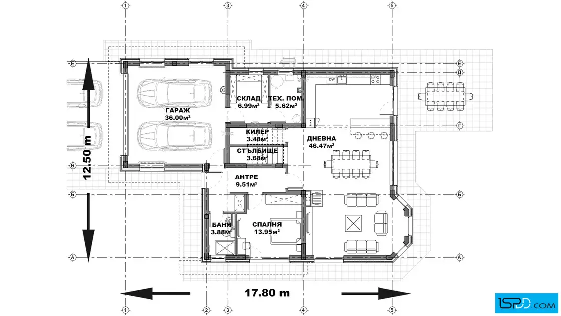План на първи етаж