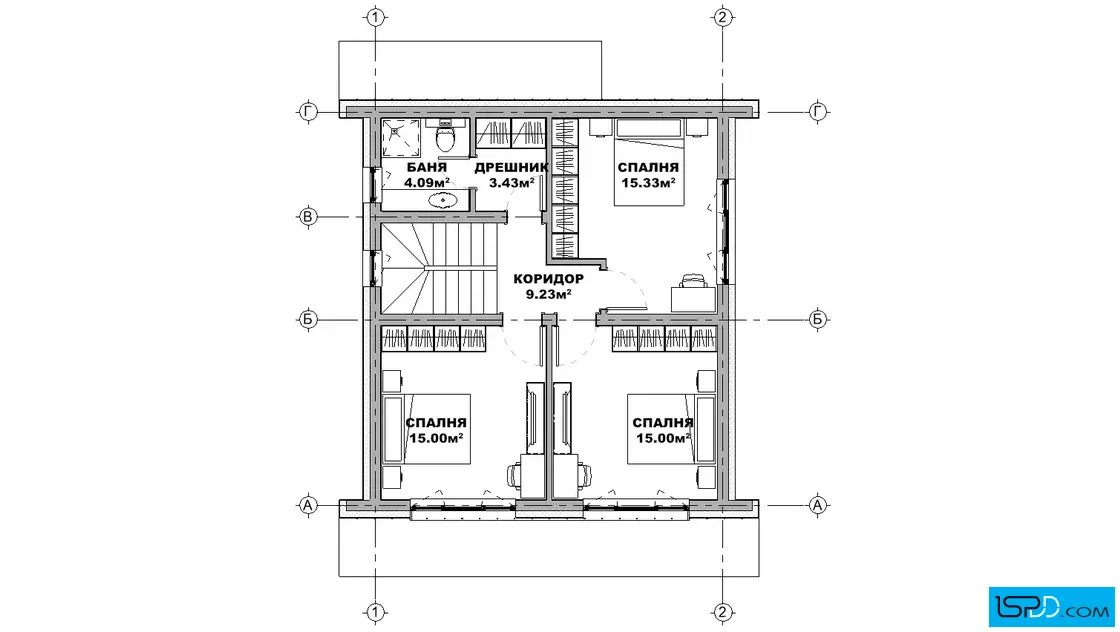 План на втори етаж