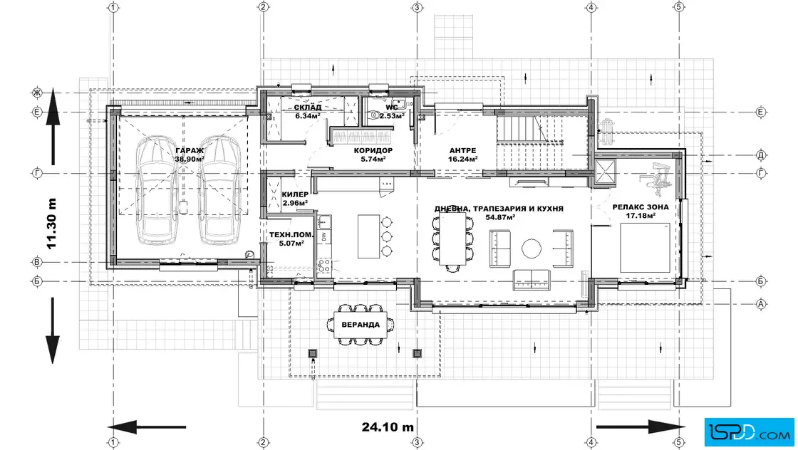 План на първи етаж