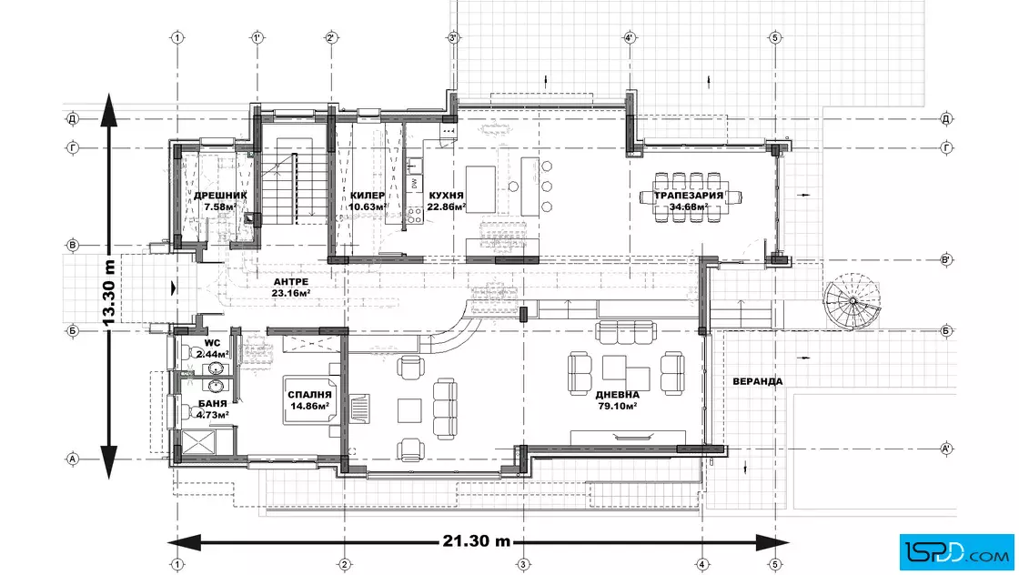 План на първи етаж