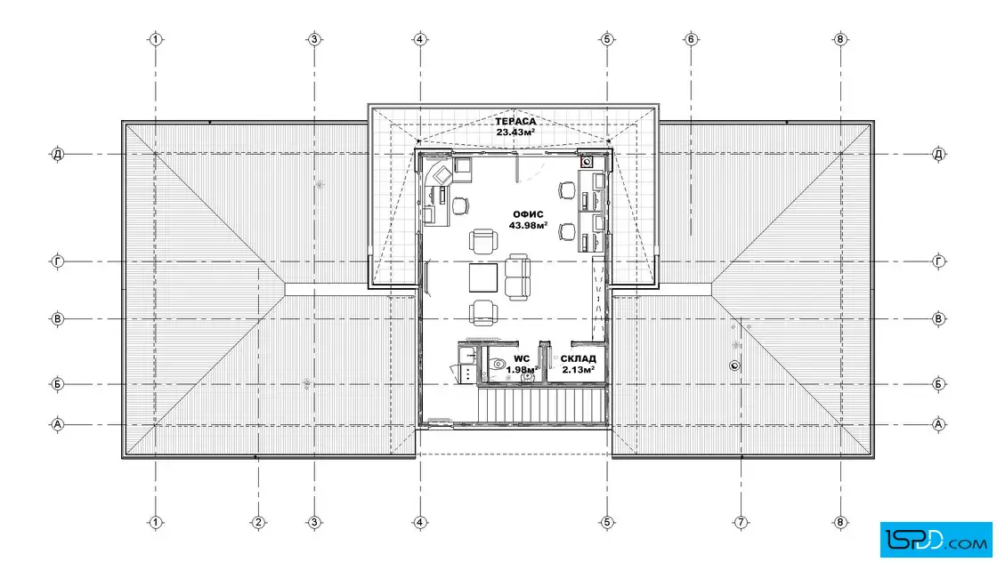План на втори етаж