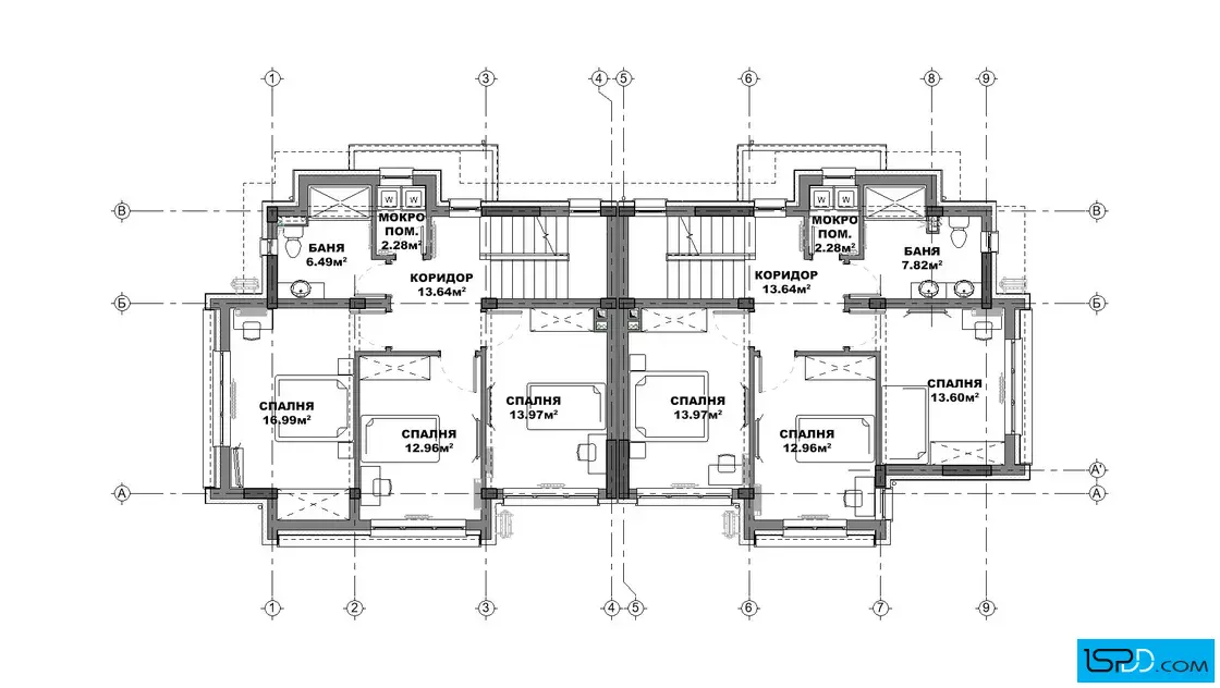 План на втори етаж