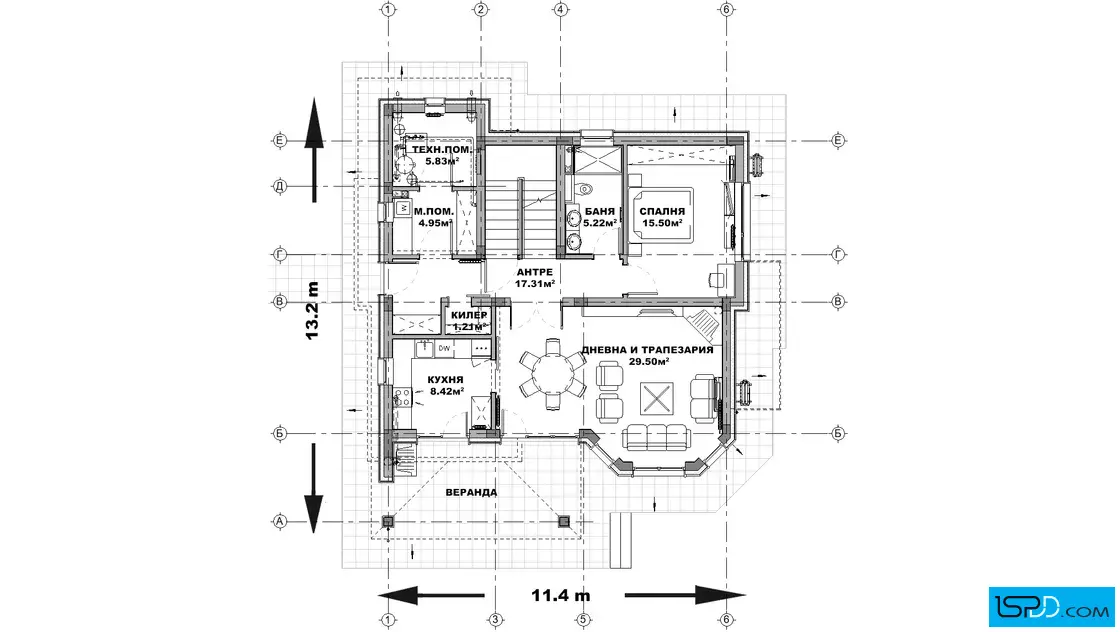 План на първи етаж
