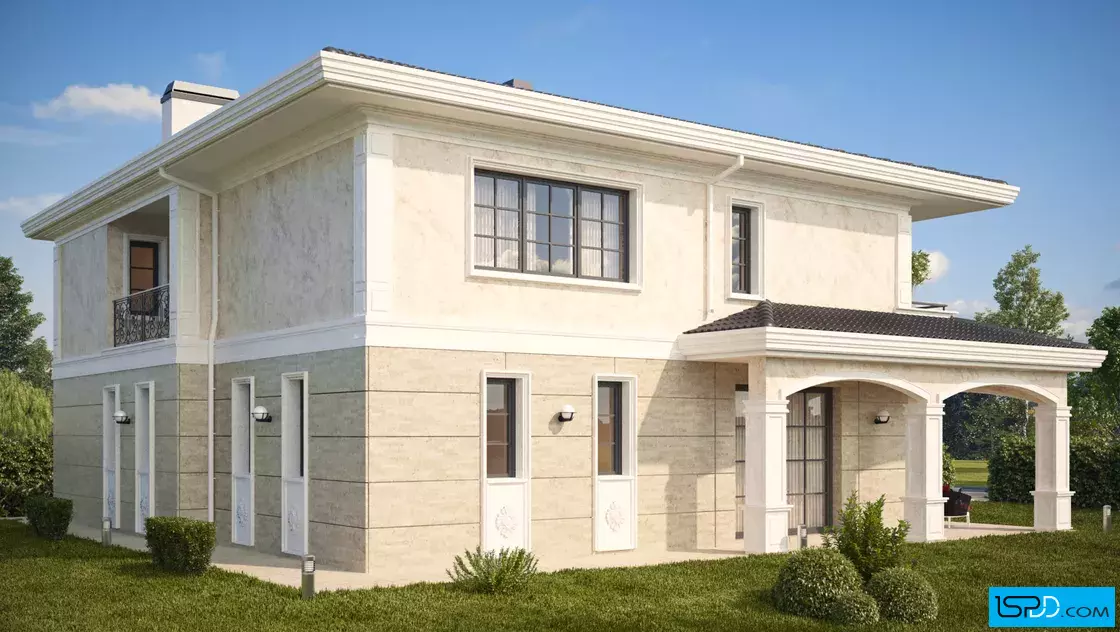 Проект на къща в с. Аспарухово