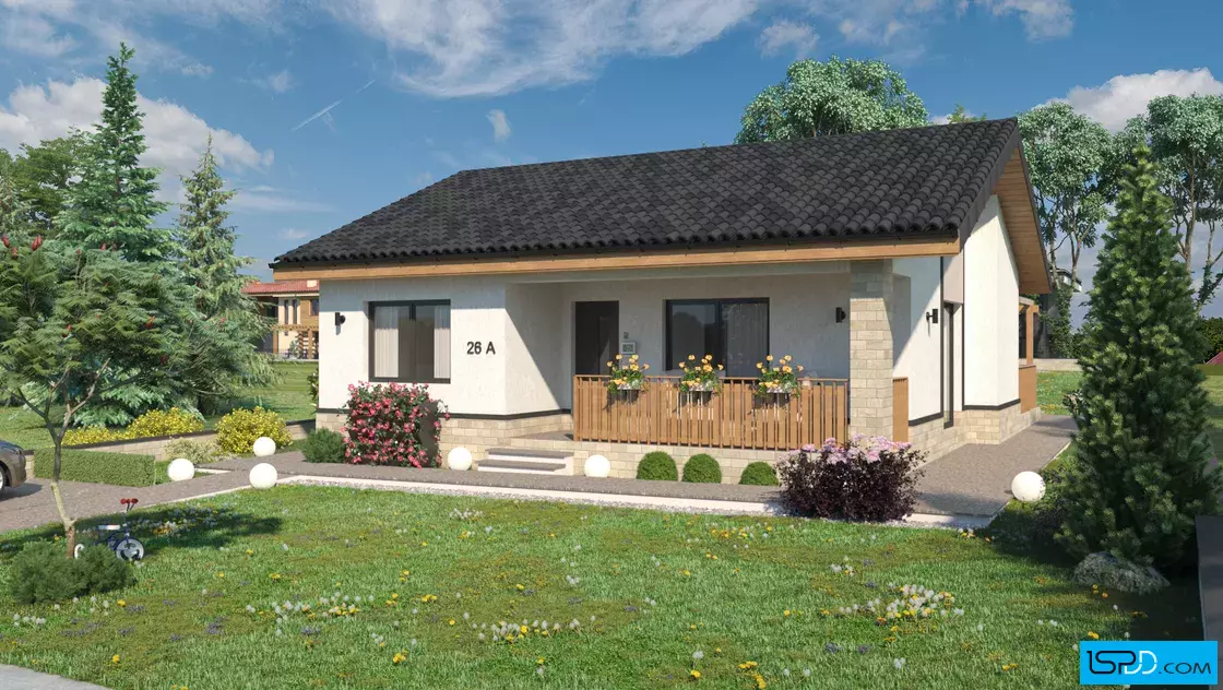 Проект на къща в с. Гърмен