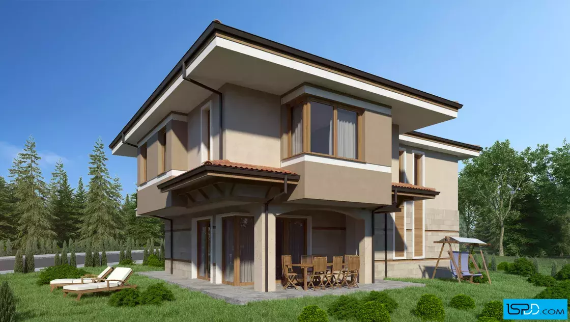 Проект на къща в гр. Банкя