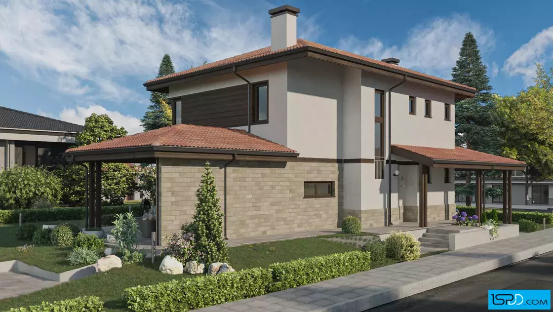 Проект на къща в с. Нови Хан