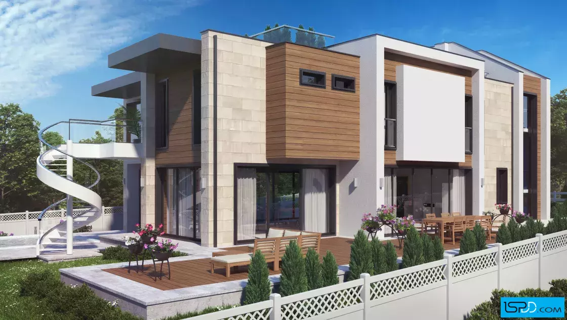 Проект на къща в гр. Бургас