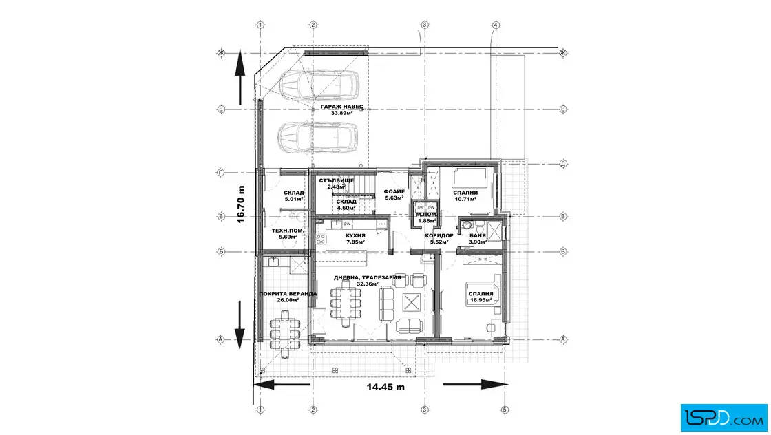 План на първи етаж