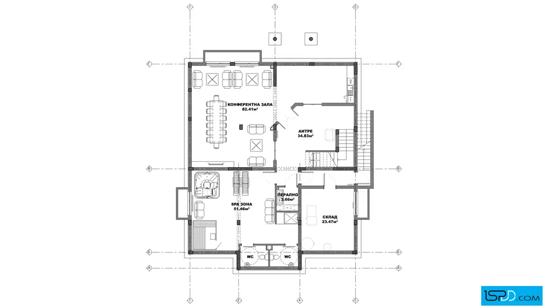 План на подземен етаж