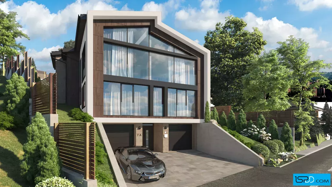 Проект на къща в гр. Банкя