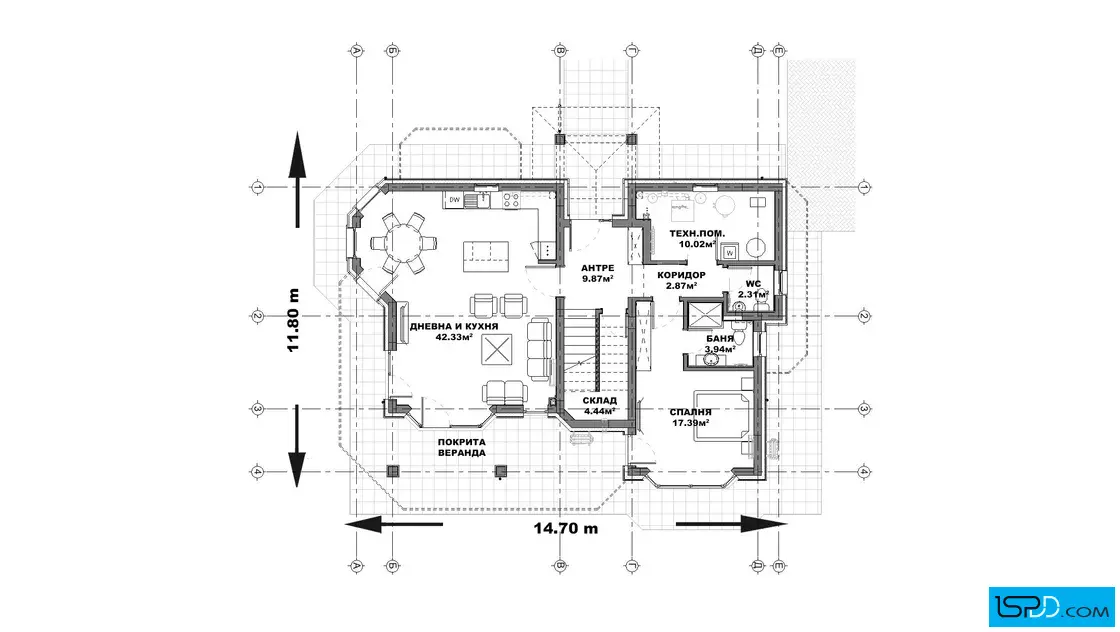 План на първи етаж