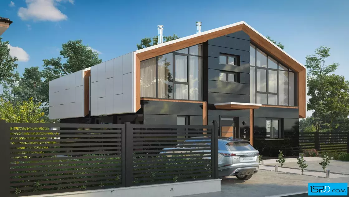 Проект на къща в с. Волуяк