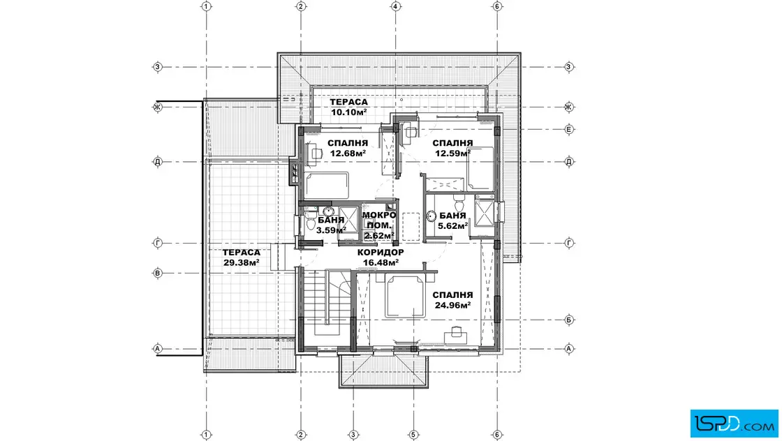 План на втори етаж