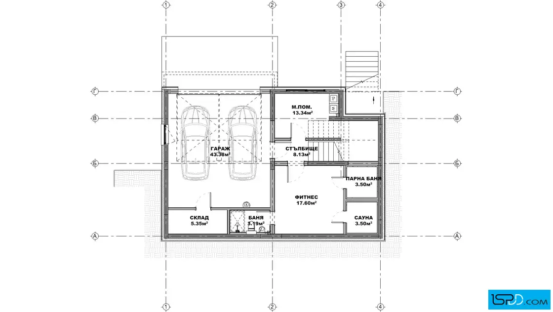 План на подземен етаж