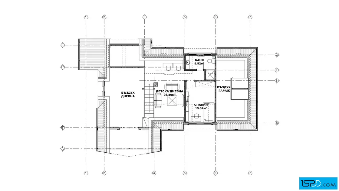 План на втори етаж