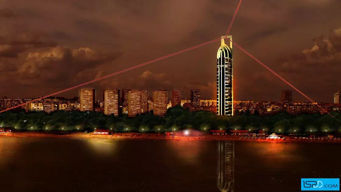 Високоетажна многофункционална сграда