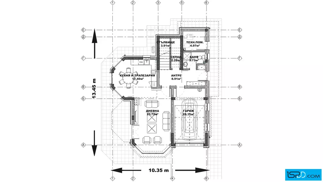 План на първи етаж