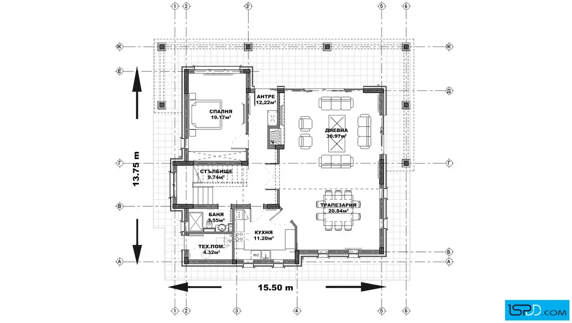 План на първи етаж