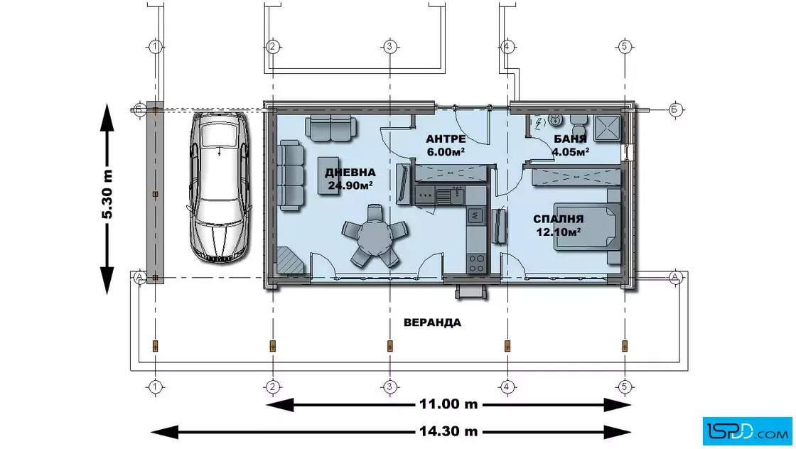 План на първи етаж