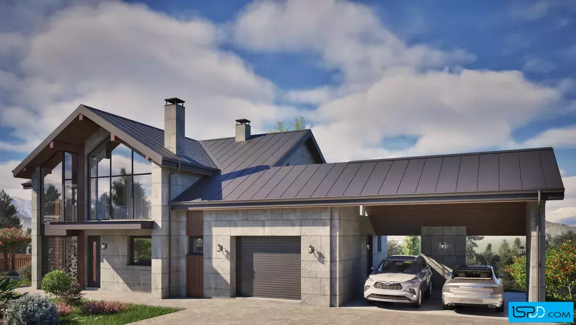 Проект на къща в с. Стар Кръвеник