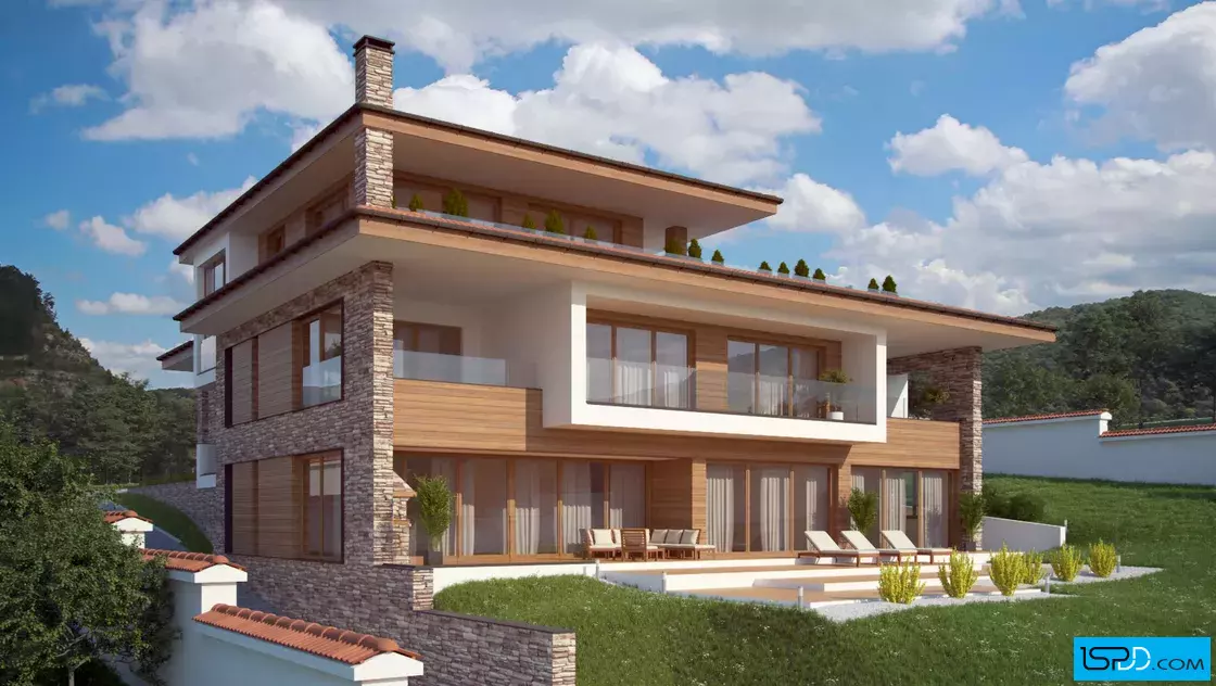 Проект на къща в гр. Карлово