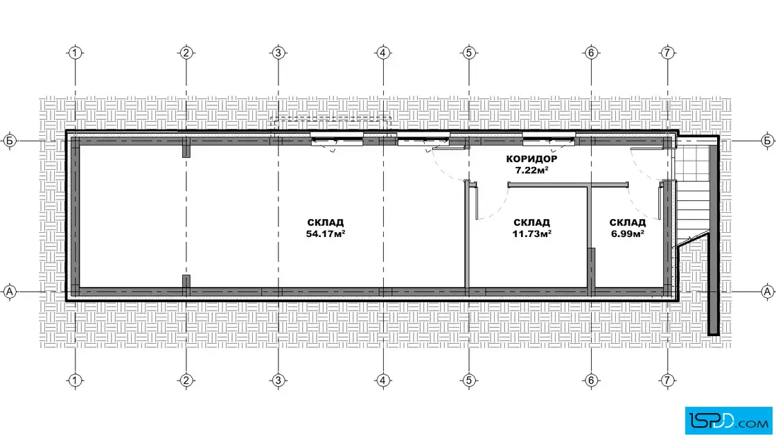 План на подземен етаж