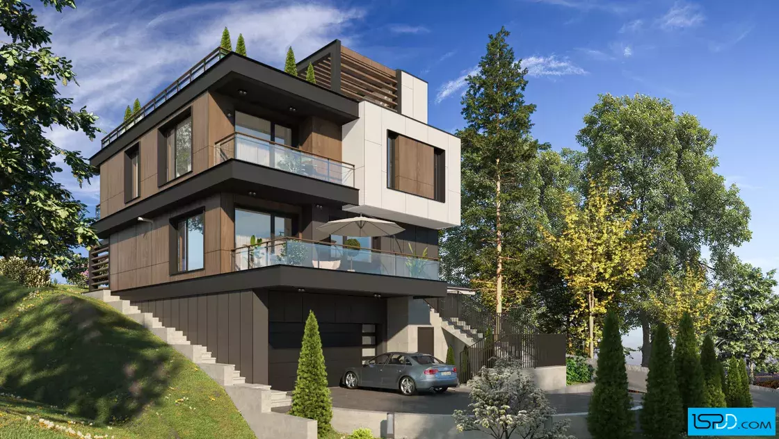 Проект на къща в с. Мърчаево