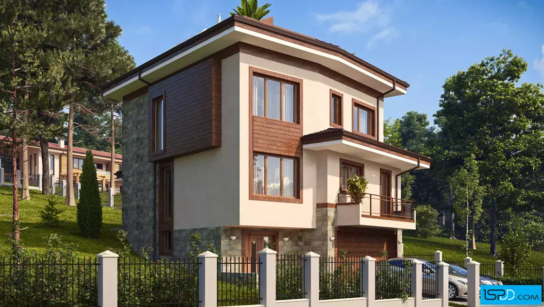 Проект на къща в с. Бистрица