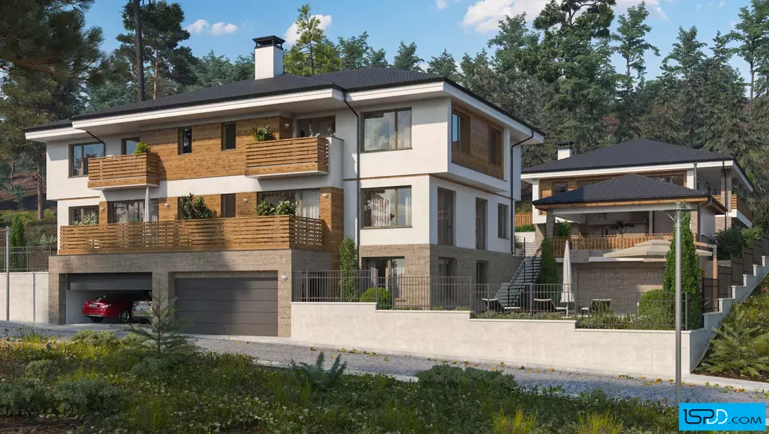 Проект на къща в с. Лозен