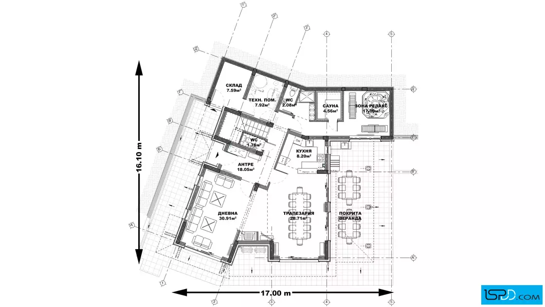 План на първи етаж