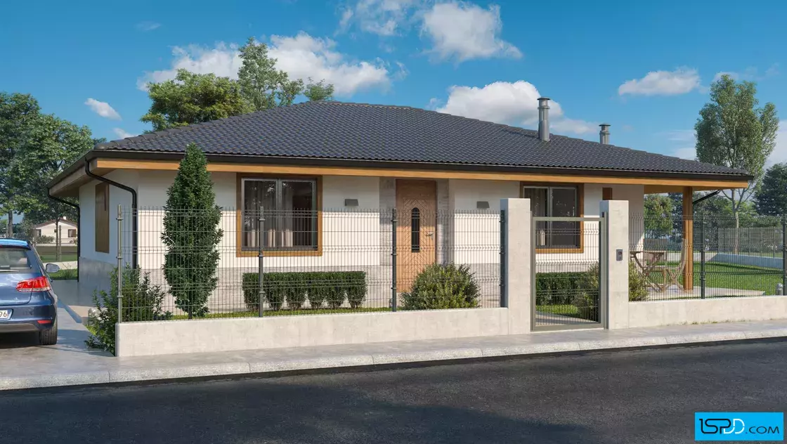 Проект на къща в с. Хераково