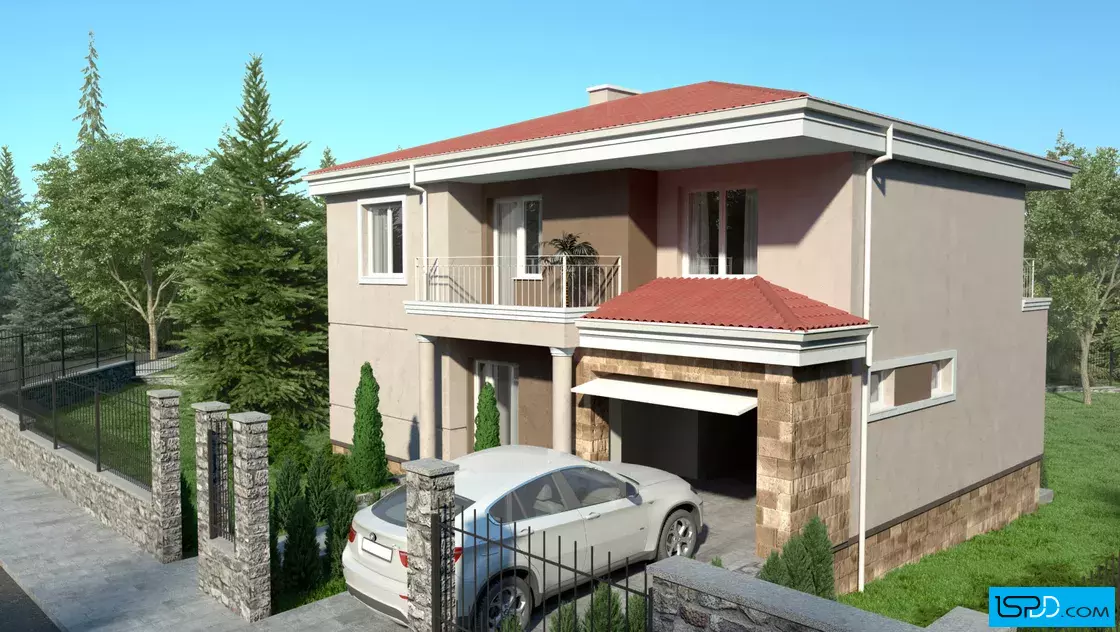 Проект на къща в с. Нови хан