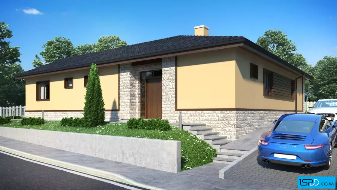 Проект на къща в общ. Елин Пелин