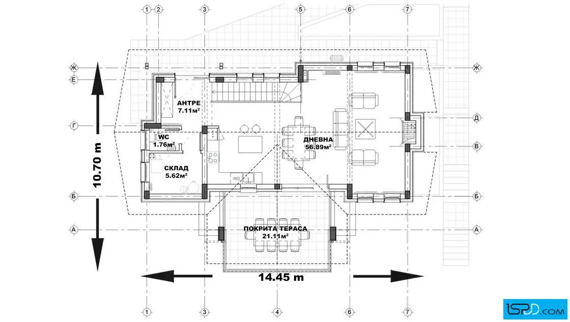 План на първи етаж