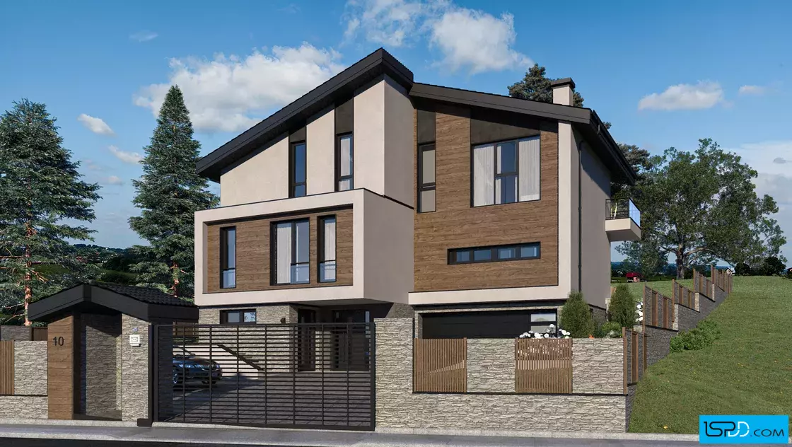 Проект на къща в гр. София