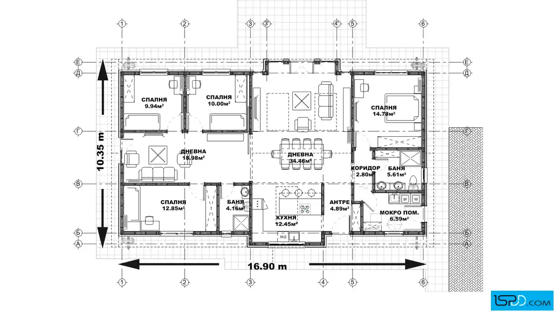 План на първи етаж