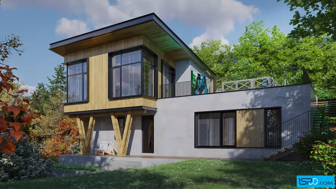 Проект на къща в с. Владая