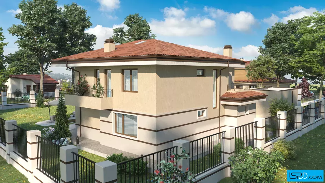 Проект на къща в гр. Хисаря