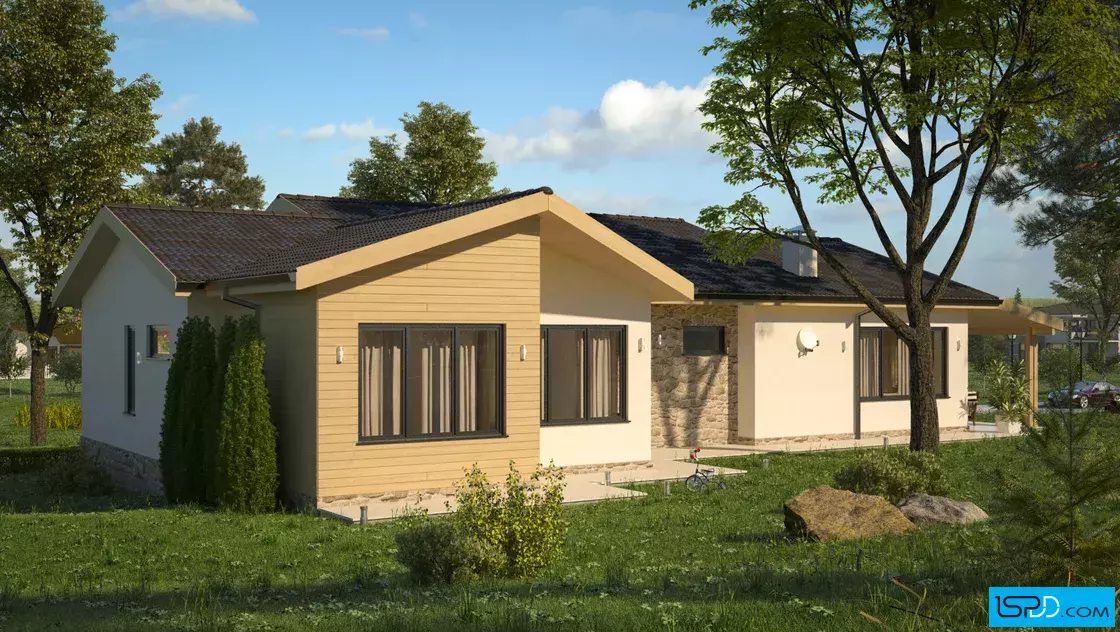 Проект на къща в с. Бистрица