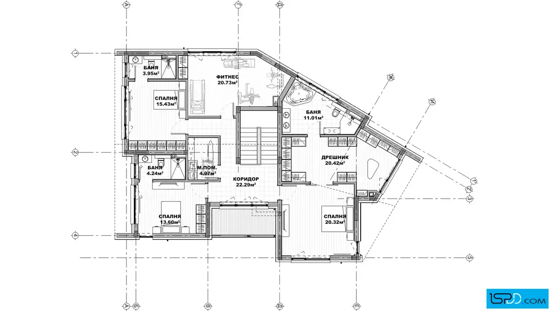 План на втори етаж