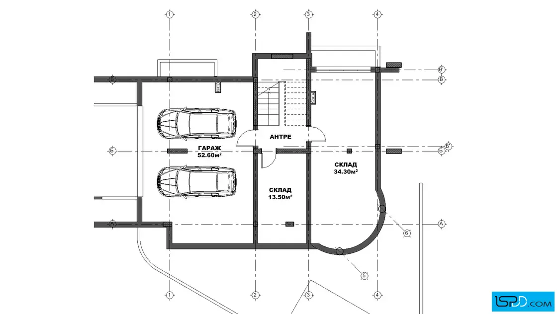 План на подземен етаж