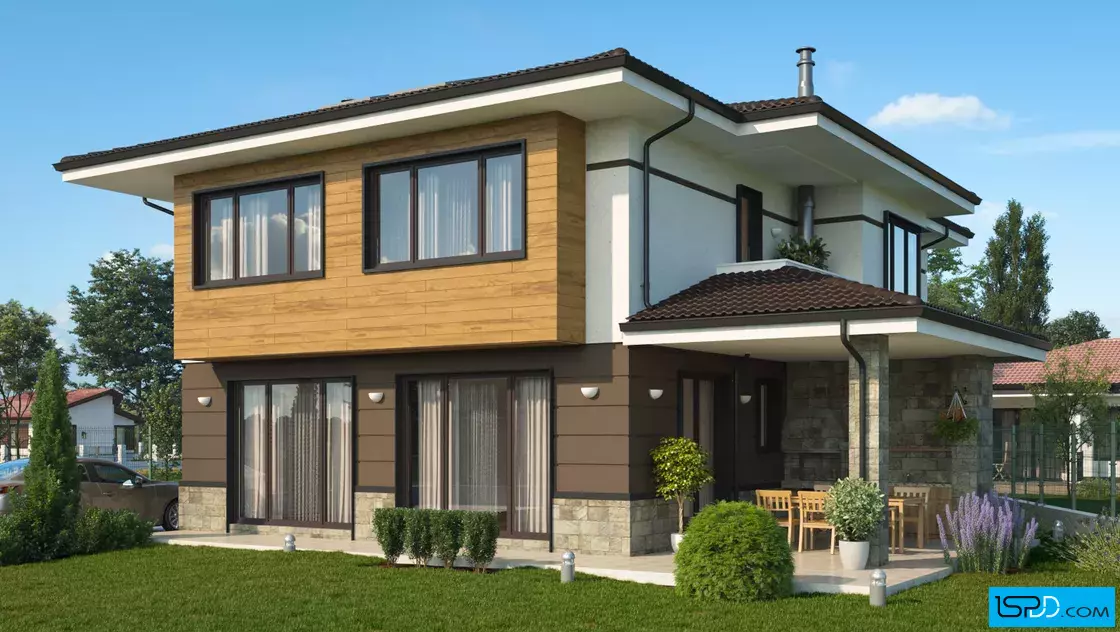 Проект на къща в с. Мрамор