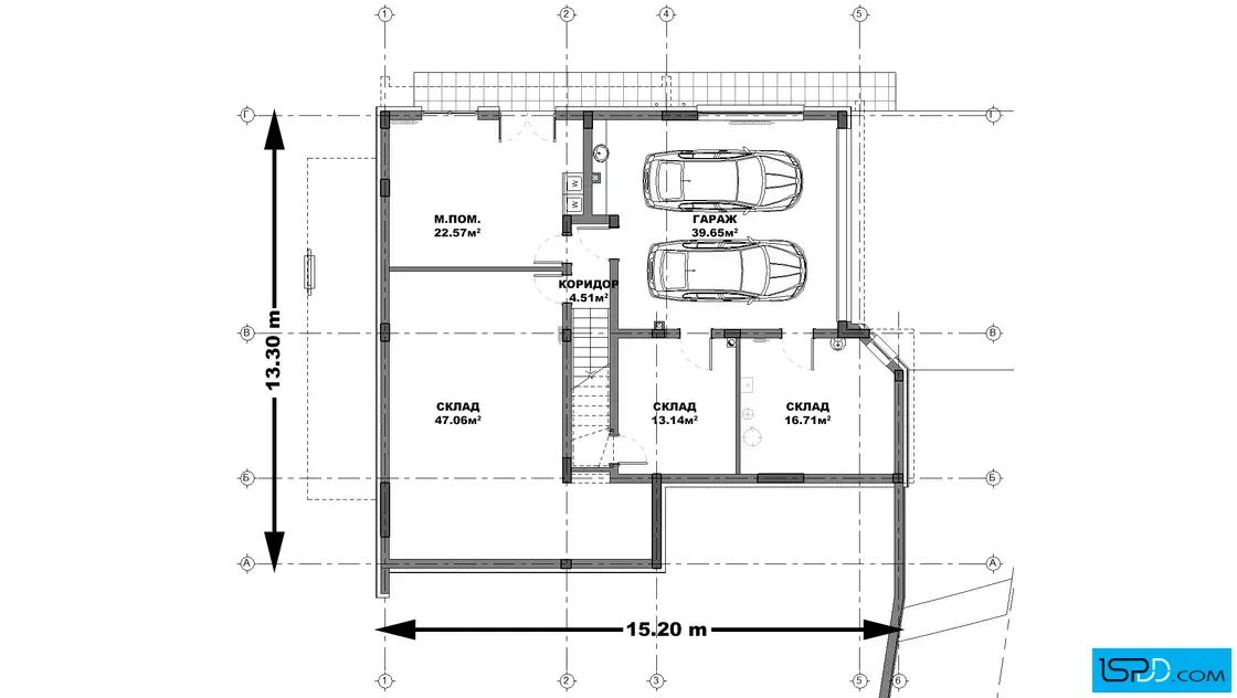 План на подземен етаж
