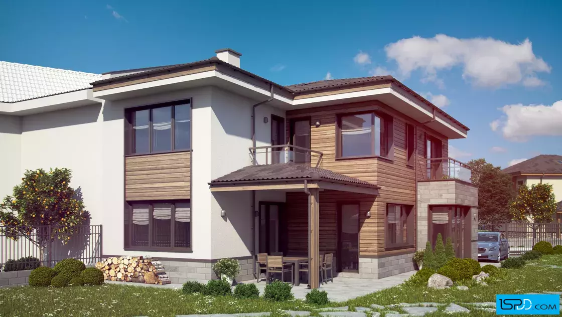 Проект на къща в с. Долни Богров