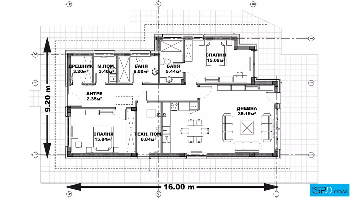 План на първи етаж
