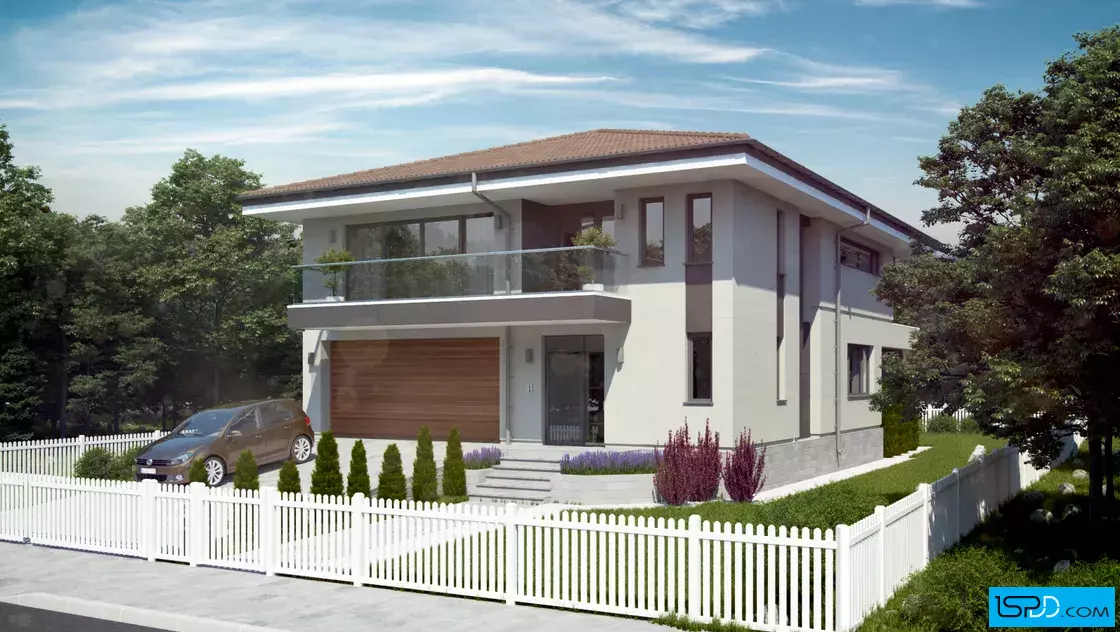 Проект на къща в гр. Търговище